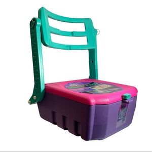 Vintage Cool Gear cooler chair beach seat Salem cigarette promotion 1990's Y2K